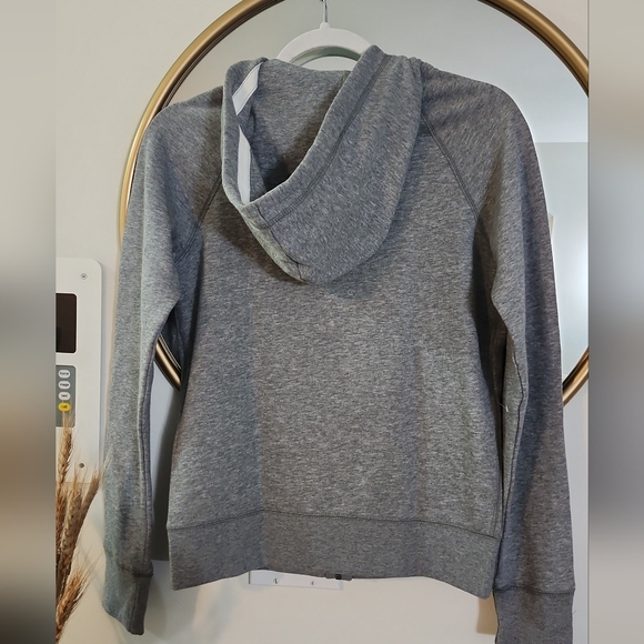 HOODIE GREY PINK Embroidered Lettering Color - Picture 3 of 6